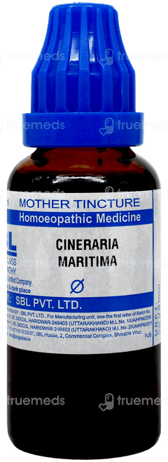 Sbl Cineraria Maritima Mother Tincture 30 Ml